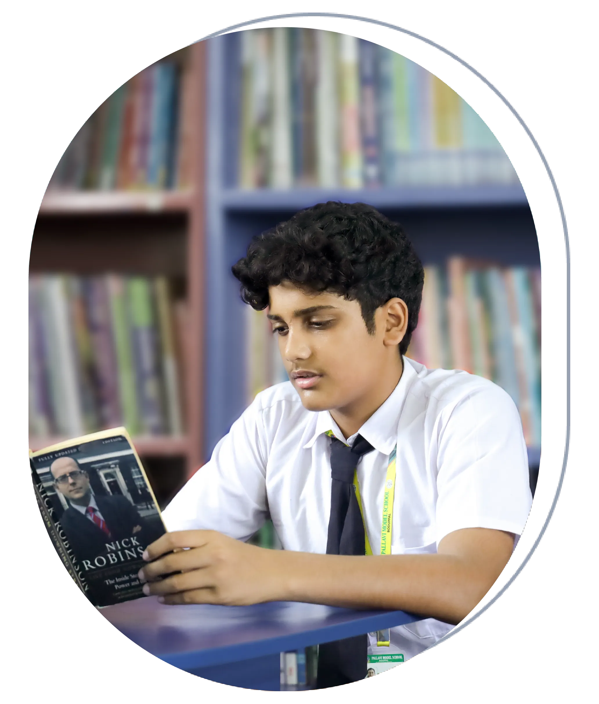 Students at Pallavi International School Bachupally