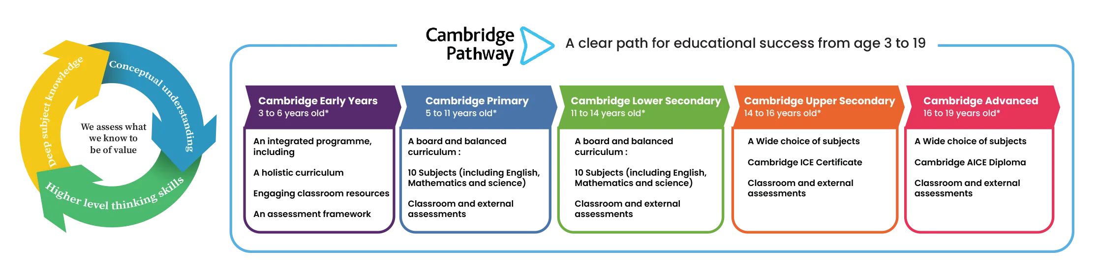 The CAIE pathway